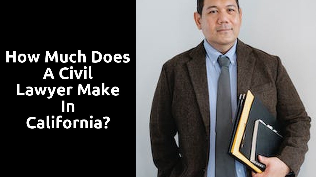 How much does a civil lawyer make in California?