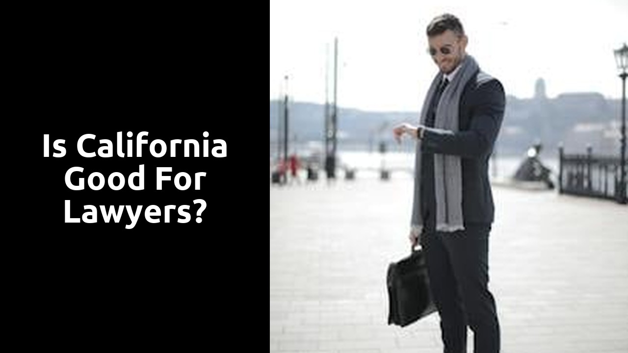 Is California good for lawyers?
